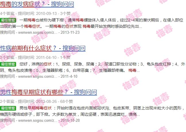 汕头梅毒人数 - 汕头早期梅毒有什么症状